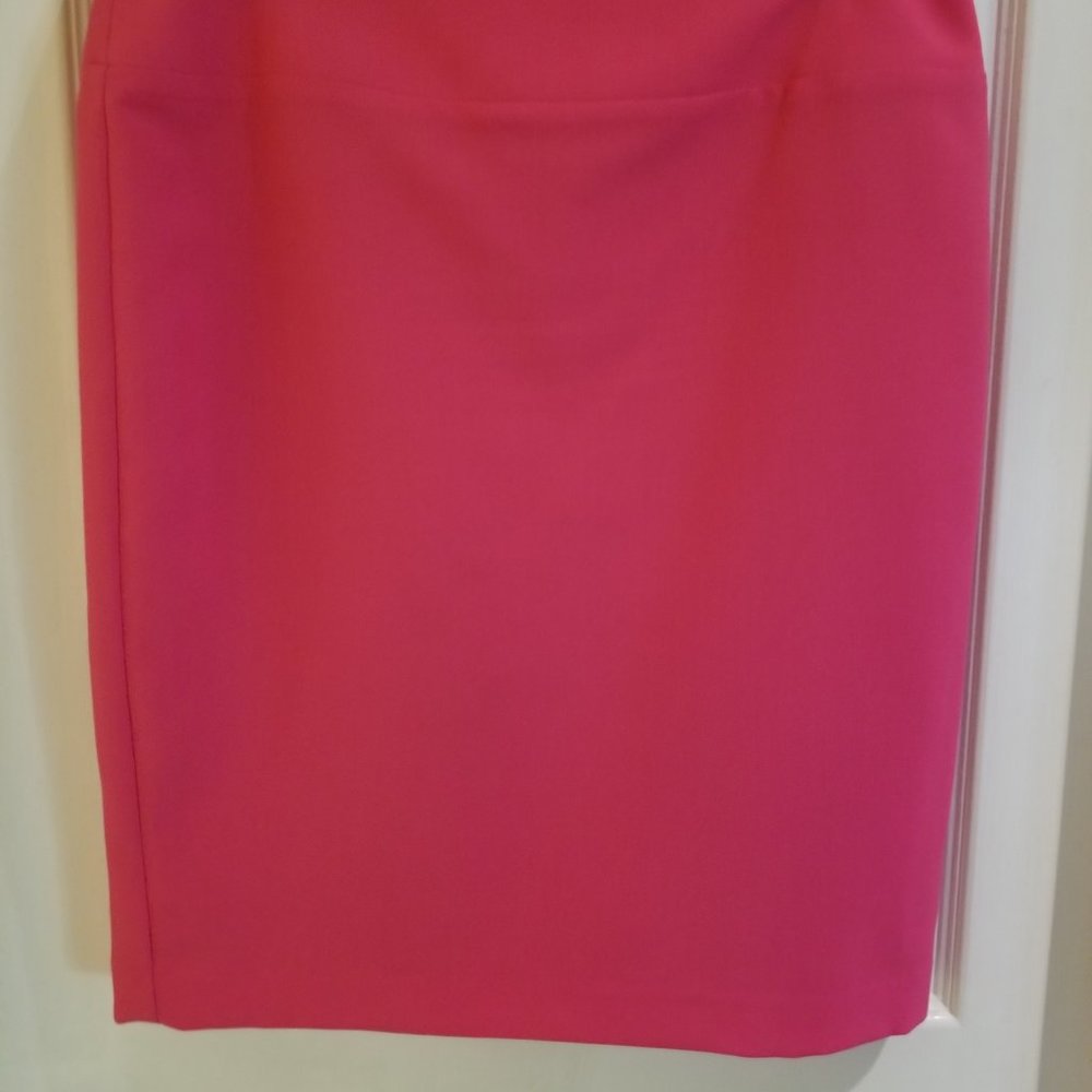 Hot pink skirt